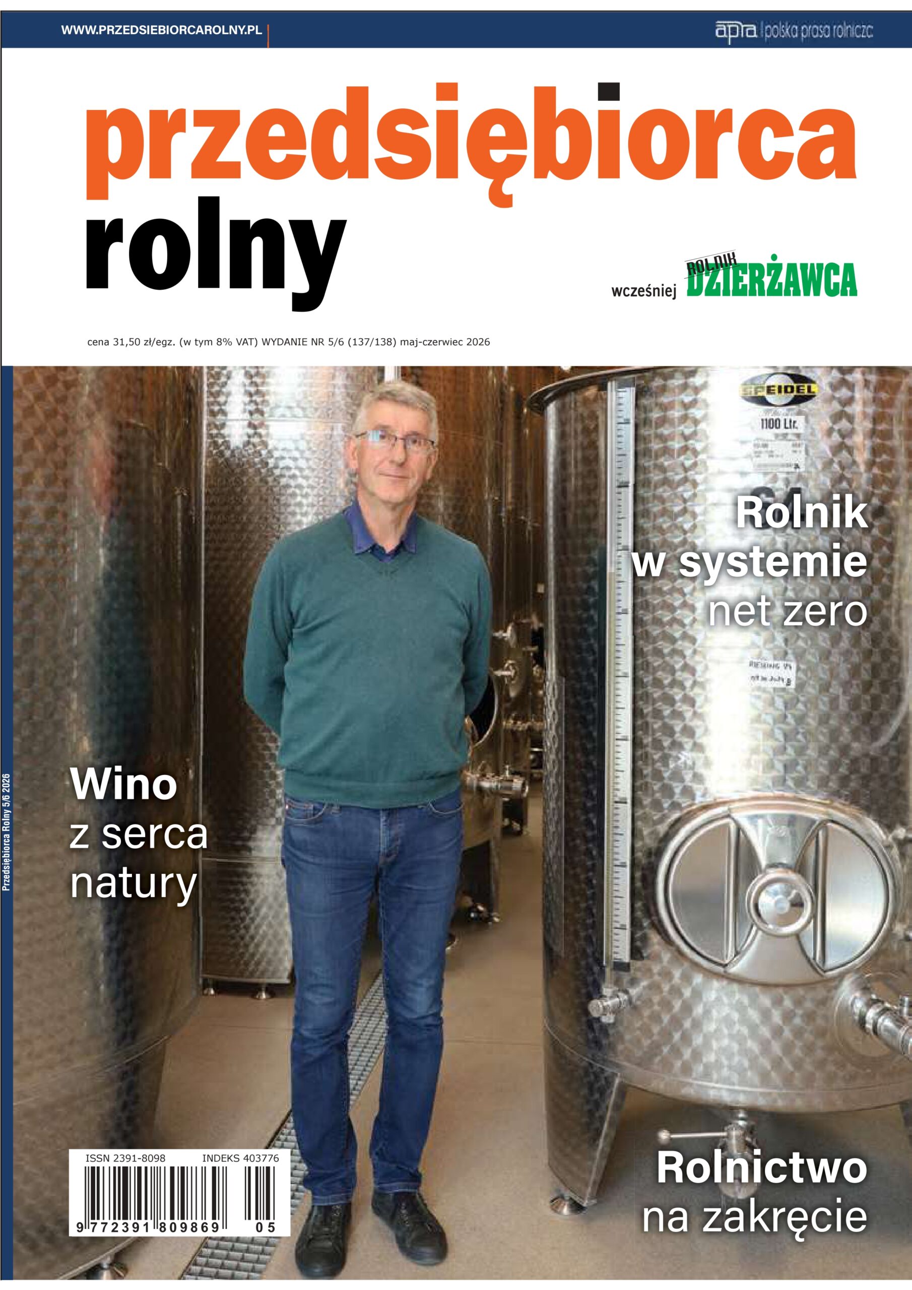 Prenumerata Przedsiębiorca Rolny