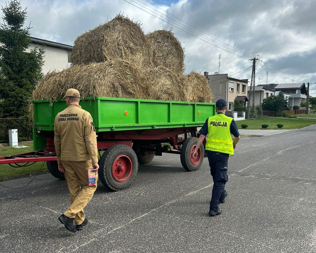 strażacy, policjanci, inspektor pracy, kontrole