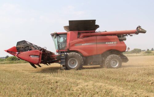 Demo Tour Case IH 2015 - kombajn Case IH 8240