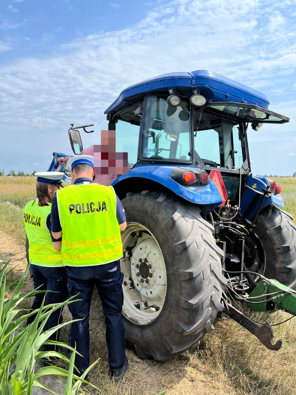 kontrole, kontrole rolników, strażacy, policja