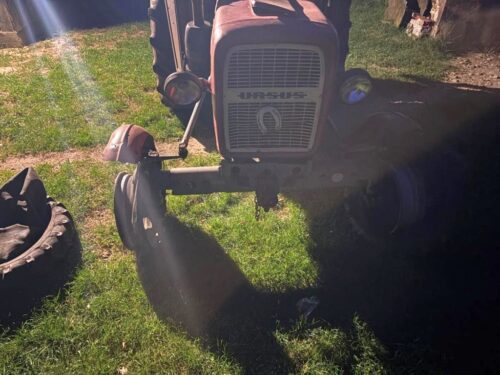 kontrola drogowa, pijany kierowca, pijany traktorzysta, opony