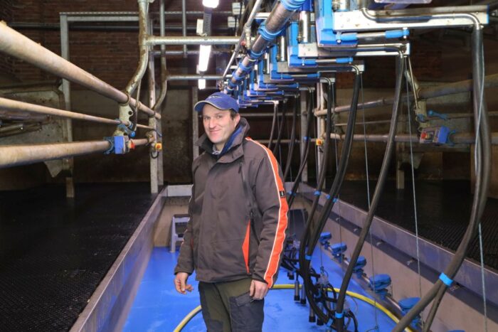 Dairymaster, hala udojowa, dój krów mlecznych, szybki dój. wydajna hala