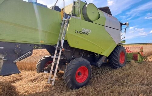 żniwa, wypadek, kombajn, śmierć mężczyzny