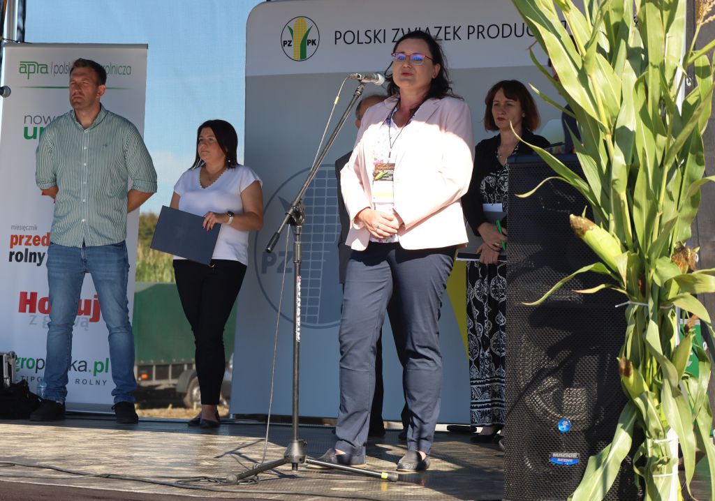 Dzień Kukurydzy z PZPK w Pawłowicach, pokaz maszyn, poletka pokazowe, APRA Sp z o.o.