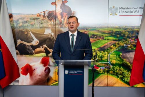minister rolnictwa, krajewski, ośrodki produkcji rolniczej, opr