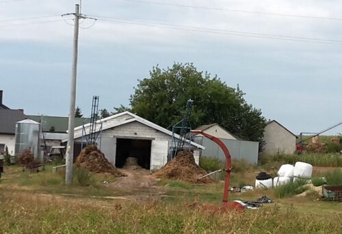 gus, budownictwo, budynki gospodarstw rolnych, magazyny