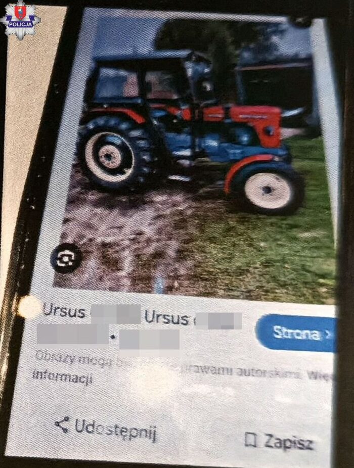 oszustwo, ciągnik, zakup ciągnika, zaliczka