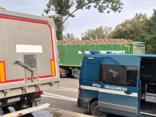 witd szczecin, kontrola drogowa, buraki, cukrownia