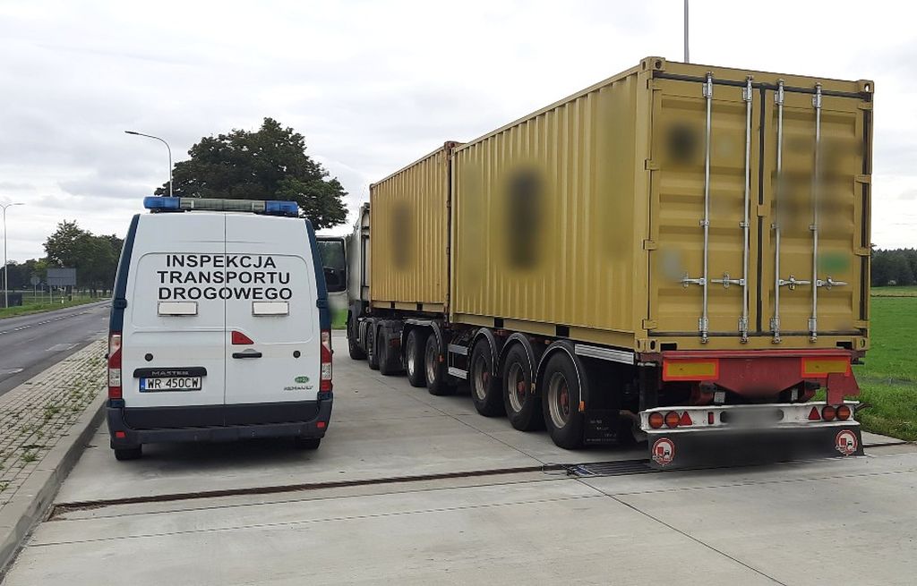 itd, kontrola drogowa, ogórki, ciężarówka