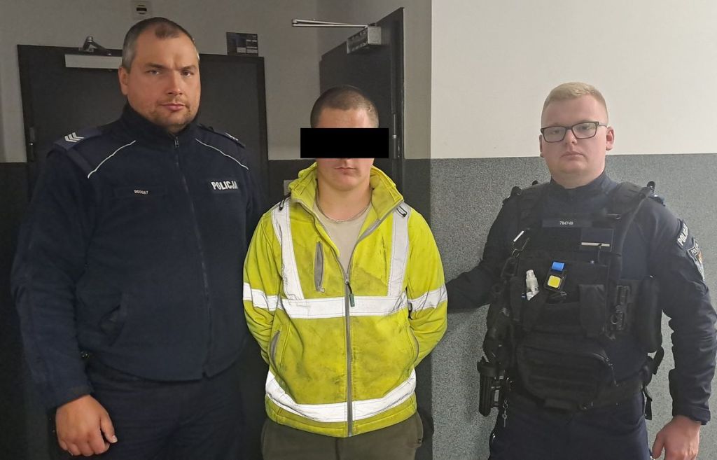 kradzież, ciągnik, ukraińcy, zatrzymanie