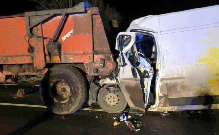 wypadek, zderzenie, ciągnik, przyczepa