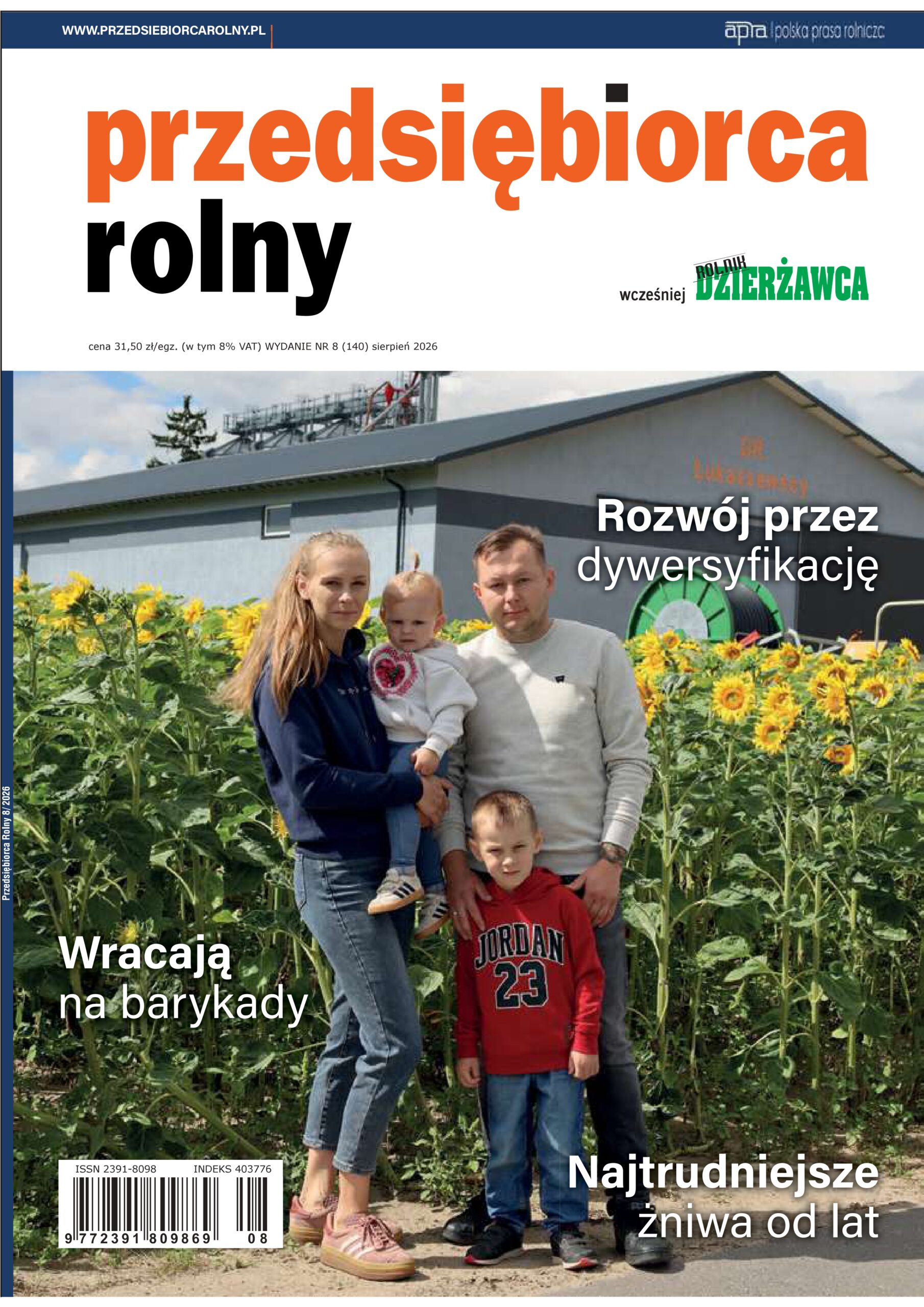 Prenumerata Przedsiębiorca Rolny