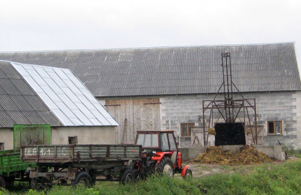 dachy z azbestu, eternit, gospodarstwa, azbest