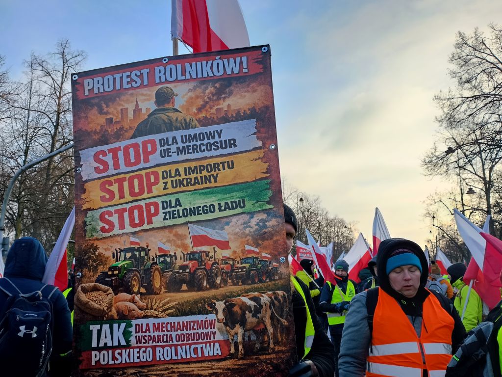 Protest rolników w Warszawie. „Ważą się losy całej gospodarki” - Agropolska