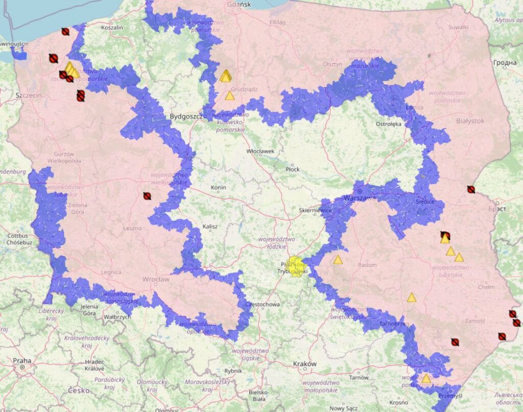 ASF, czerwona strefa ASF, trzoda chlewna, bioasekuracja, ognisko ASF u świń, wirus ASF, ASF u dzików