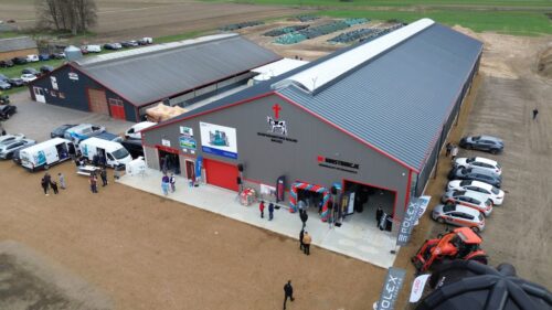 Nowoczesna obora mleczna