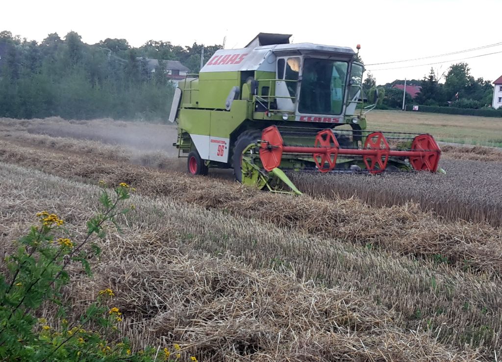raporty opłacalność produkcji rolnej, kombajn