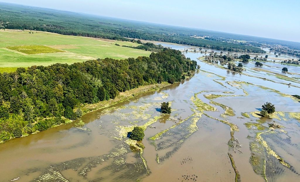 pola pod wodą, straty rolników