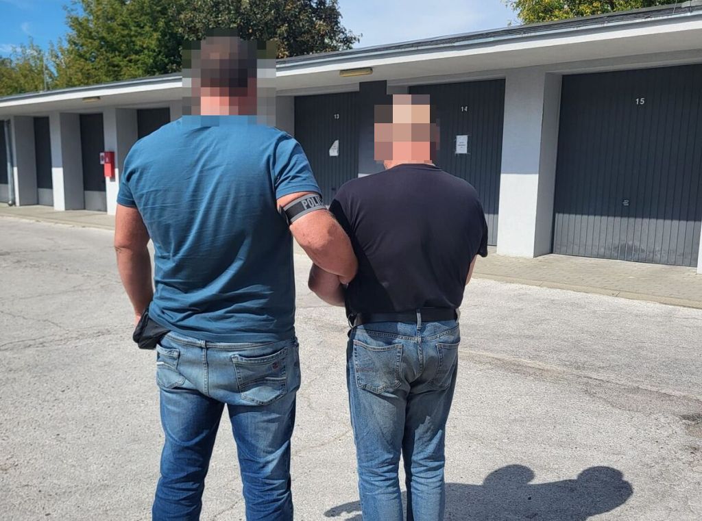 podpalenie stodoły, zatrzymanie