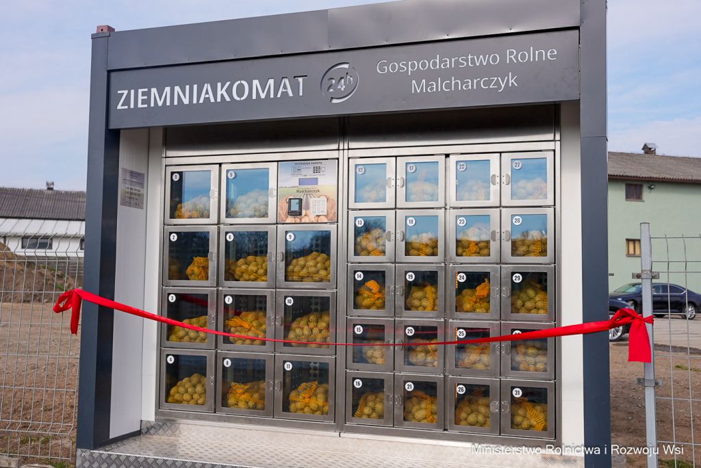 ziemniakomat, sprzedaż bezpośrednia